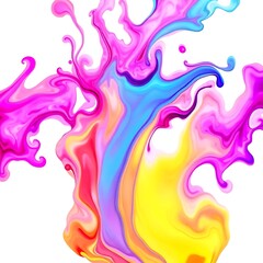 Abstract Background with Vibrant Colors, Gradients, and Unique Artistic Textures