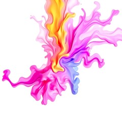Abstract Background with Vibrant Colors, Gradients, and Unique Artistic Textures