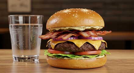 The image can be used to promote healthy eating habits, showcasing the importance of a balanced meal