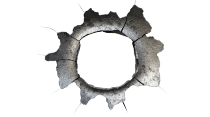 Metal Bullet Hole Transparent Background
