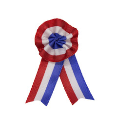 Paraguayan cockade made with ribbons