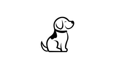 Dog logo vector
