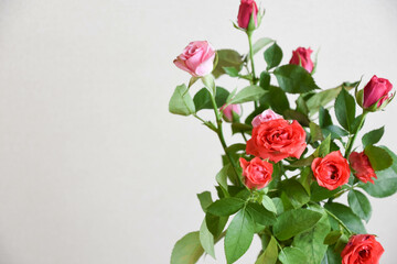 スプレー薔薇の花束