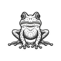 frog vector art and illutration design