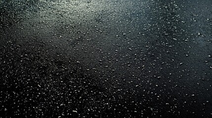 Obraz premium Dark Surface Covered In Numerous Water Droplets