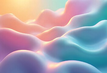 Obraz premium Abstract colorful pastel cloud background