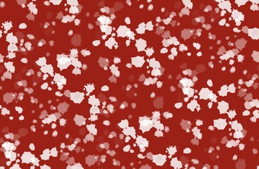 Seamless pattern texture  red and white background hand-drawn 