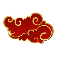 Chinese Cloud Oriental Ornament