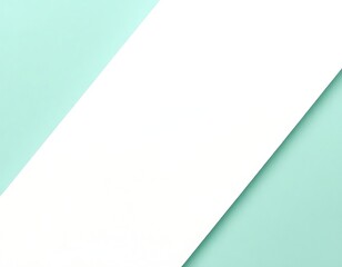 Abstract Minimalist Background: A sleek, minimalist background featuring a clean white diagonal line intersecting a soft, pastel green. Ideal for showcasing products.