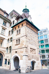 スイスジュネーブの美しい街並み風景