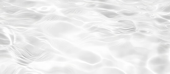 Fototapeta premium Abstract grayscale image of flowing water surface texture.