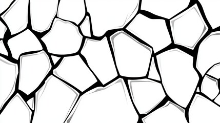 Abstract Cracked Stone Wall Texture Design