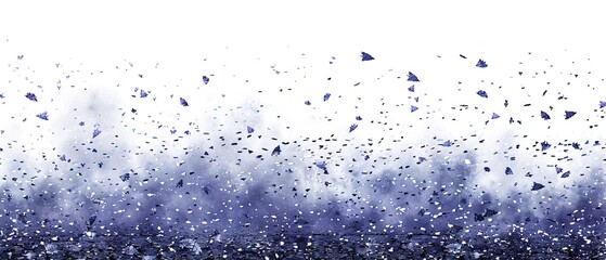 Vibrant purple blue white color gradient grainy background noise texture effect large banner 