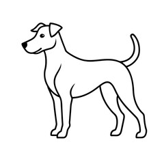 illustration of a dog
