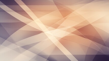 Fototapeta premium Abstract Geometric Design Brown and Beige Hues