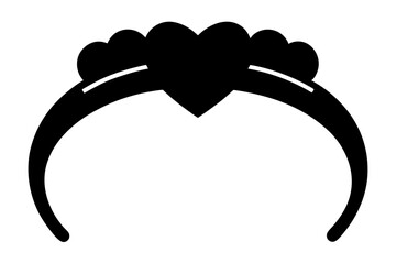 illustration of a black and white icon