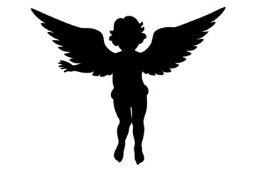 Fototapeta premium angel with wings