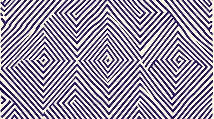Abstract Geometric Spiral Line Art Design
