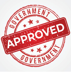 Government Approved Badge and Stamp Collection