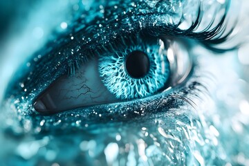 Eye care illustration, depicting the importance of eye care for every individual in celebration of National Eye Care Month.