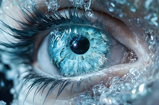 Eye care illustration, depicting the importance of eye care for every individual in celebration of National Eye Care Month.