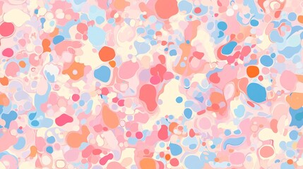 Abstract Pastel Swirl Pattern Design Background