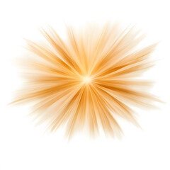 radiant sunburst symbolizing happiness and positivity, with vibrant orange hues radiating outward, creating sense of warmth and joy