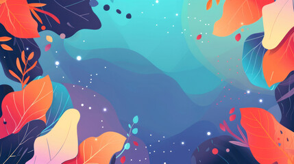 Customizable web banner layout, suitable for versatile marketing needs