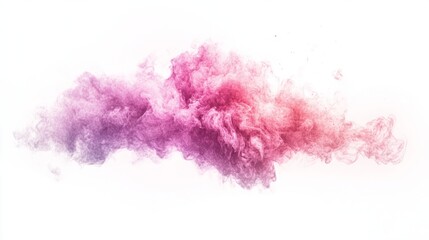 Fototapeta premium Abstract Pink and Purple Smoke Cloud Burst