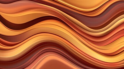 Abstract Swirling Autumn Hues Background Design