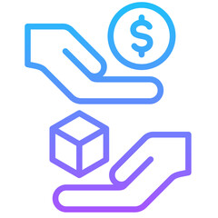 Obraz premium Exchange Icon