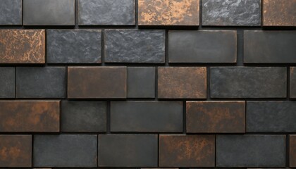 Layered alloy blends with oxidized and rustic finishes