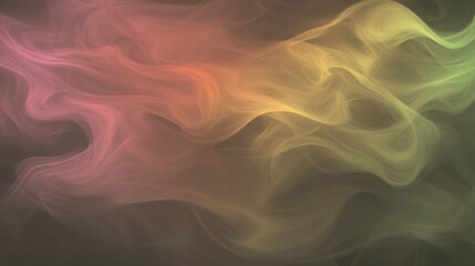 Obraz premium Abstract Swirling Smoke, Colorful Vapor Trails