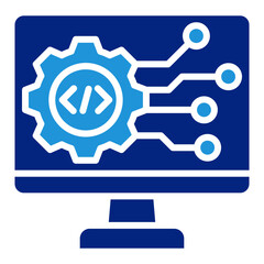 Software Development Icon Element For Design