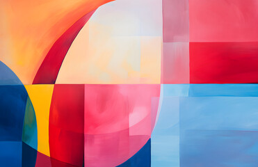 Obraz premium Abstract background of paint in multi colorful effects