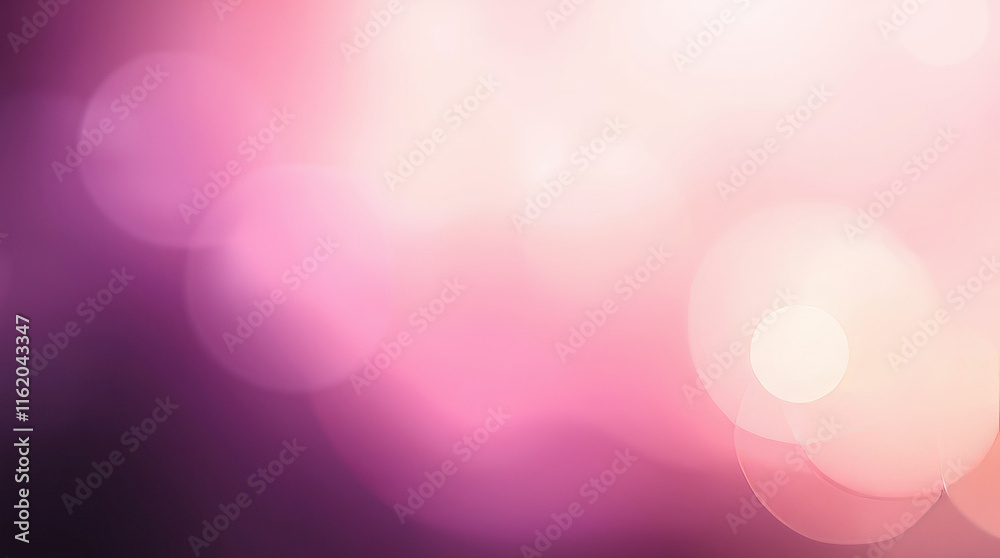 Aufkleber pink and purple bokeh background creating soft dreamlike effect