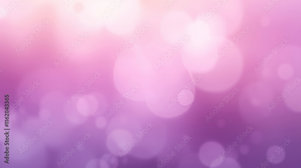 Poster abstract pink and purple background with soft bokeh lights creating a dreamy atmosphere