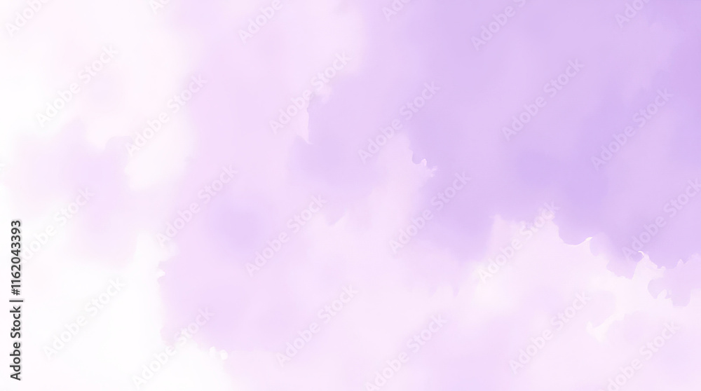 Aufkleber purple watercolor background creating a soft and dreamy atmosphere
