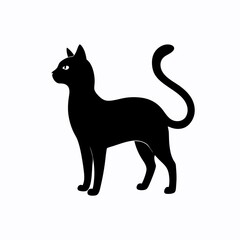 black cat silhouette
