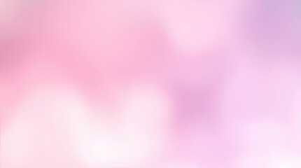 Abstract pink and white blurred background creating soft pastel effect