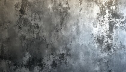 Weathered silver grunge with matte finishes