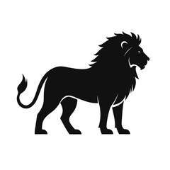 lion black silhouette