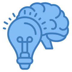 Intelligence Icon Element For Design