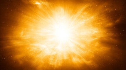 Celestial Explosion Radiant Cosmic Burst of Light