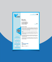Customizable Company Letterhead Template