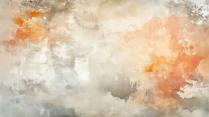 Naklejka premium Soft pastel watercolor background with vintage tones and old paper texture, perfect for invitations, scrapbooking, and artistic projects