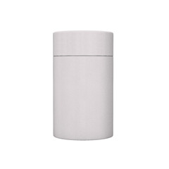 A Sleek White Matte Cylindrical Container Box For Product Packaging Concept 3d Illustration