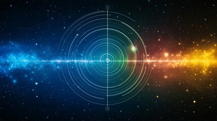Cosmic Concentric Circles in Stellar Nebula