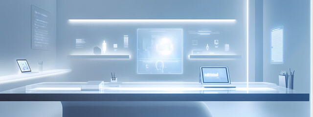 High-Tech B&uuml;ro der Zukunft