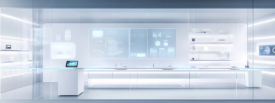 High-Tech B&uuml;ro der Zukunft